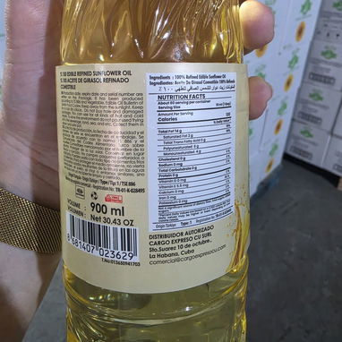 Aceite de girasol 2.90 usd compra mínima una caja - 2/2
