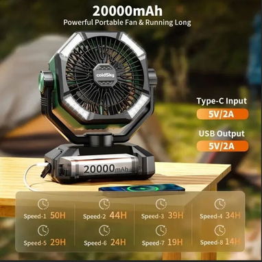 Ventilador Recargable - 3/3