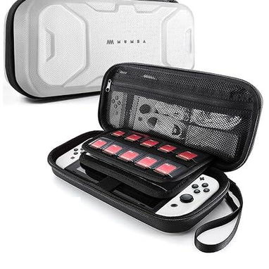Mumba Funda acoplable para Nintendo Switch OLED + Funda de Transporte - Img 125549087