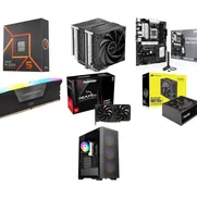 PC Nueva PC Ryzen 76000X 🤩 AMD Ryzen 5 7600X  +  B650-Plus Wifi + RX 9060 XT + RGB 16GB ✅0km NUEVA PC pc NUEVO - Img 50346620