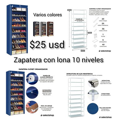 Zapateras de diferentes niveles - 5/10