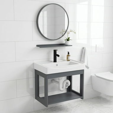 Mueble de baño con espejo - 2/2