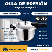 Olla de presión con junta de respuesto 6 L - Img 56162014