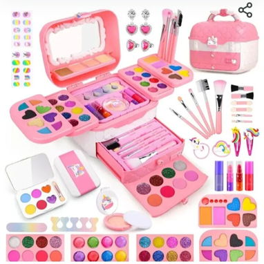 Maletas de maquillaje real no toxico para niñas - 10/10