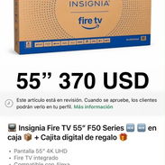 TV Insignia Fire TV 55" F50 Series + Cajita digital de regalo NUEVO EN CAJA - Img 55444449