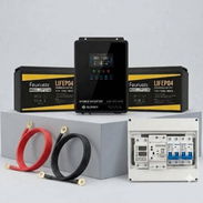 Kit de Respaldo: Inversor Sumry + 2 Baterías 12V 100Ah + Accesorios - Img 58038978