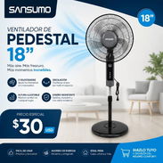 Ventilador de pedestal sansumo 18" - Img 56938609