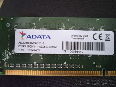 ¡¡¡Ganaga familia Ram ADATA DDR3 bus 1600!!! - Img main-image-45798057