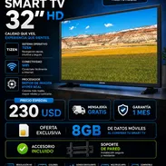 Smart TV SAMSUNG 32" HD ,SisOP Tizen ,Alexa ,Funcion de compartir pantalla ,Accesorio incluido de soporte de pared + 8GB - Img 55637882