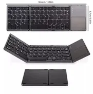 ⌨️ Teclado Inalámbrico Ultra-Silencioso Plegable - Img 50019592