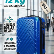 Maleta de 12 kg color azul - Img 57947290