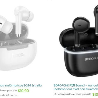 Auriculares Audífonos inalámbricos, audífonos con cable - 7/10