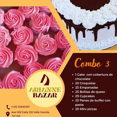 🥳🥳 Disponible variedad de Buffet, dulces y cake para todo tipo deb celebraciones - Img 110193333
