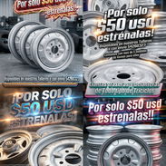 🔥 ¡Rueda nuevo y seguro y dale vida a tu Triciclo! 🛞⚡LLANTAS TRASERAS Y DELANTERAS Ring 12 de 4 Clanes para modelos el - Img 57170299