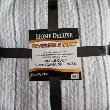 Cubrecama reversible Full/Queen (mon) - 8/10