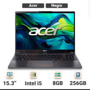 Laptop Acer Aspire Go 15 15.3'' WUXGA IPS Intel Core i5-1334U 8GB RAM 256GB SSD Almacenamiento - Plata ( Nuevo ) - Img 55848396