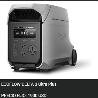 Estaciones de Energía Marca Ecoflow de diferentes modelos - 4/10