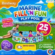 Piscinas rigidas e inflables pequeñas medianas y grandes!!!! Envío gratis!!! Información en las fotos!!! - Img 57191448