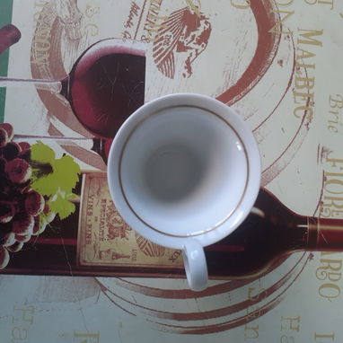 Tasa de Té Vintage de Porcelana de Weimar - Img 104323628