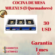 Cocina de gas 2Q: 25 USD y de 3Quemadores: 30 USD - Img 55606013