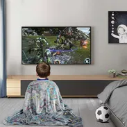Manta Gamer brilla oscuridad para niños 127 x 152 cm - Img 53630188