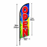 Indicativo de actividad " bandera descripción OPEN ' - Img 56711004