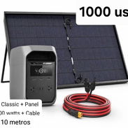 Ecoflow delta 3 clásica mas panel solar de 500w y cable de 10m, arletyisla 💯 - Img 57560547