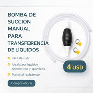 DE SUCCIÓN MANUAL PARA TRANSFERENCIA DE LÍQUIDOS..BOMBA.. - Img 56184125