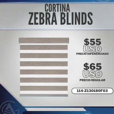 Cortina Zebra Blind - 10/10