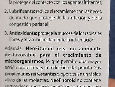 Aboca NeoFitoroid .Pomada para las hemorroides.Vence 11/2026 - Img 68233550