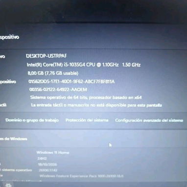 320usd LAPTOP HP DE 14” (Traida de EEUU, minimo uso, impecable) - 3/3