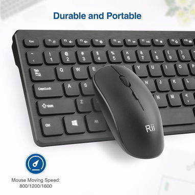 combo kit Mouse | Raton y Teclado juego Inalambrico Wireless + - Img 110910031