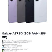 ⭐ Galaxy A57 5G (8GB RAM – 256GB) - Img 56575235