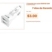 Adaptador de Carga Universal GAR128: 12W de Potencia para tu Coche Real VPT#-0402 - Img 55667856