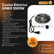 Cocina Eléctrica IUNKE 1000 W - Img 55913365