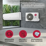 *SPLIT LG 1 TONELADA INVERTER* *TUBERIAS DE COBRE*   *220v* *PRECIO 420 USD* - Img 57847846