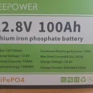 *🔋 Batería LiFePO4 12V 100Ah . ⚡1280 Wh. Con pantalla indicadora del nivel de carga. Nuevas en caja sellada - Img 55435841