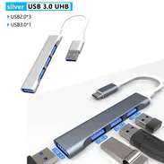 Hub USB-C 3.0 Alta Velocidad – 4 Puertos – Macbook, PC - Img 57545585