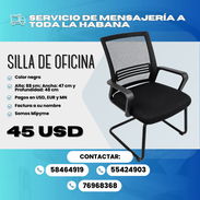 🪑 SILLA DE OFICINA CON BRAZOS 💲 Precio: 45 USD - Img 55101106