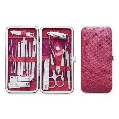 KIT DE MANICURA Y PEDICURA CON ESTUCHE PREMIUM - 2/4
