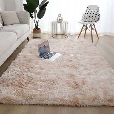 Alfombra Decorativa de pelo alto y esponjoso (Playa) - Img 123686119