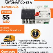 Transfer de encendido automático. 4 vías - 63 A. - Img 57722088