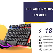 Combo de Teclado y Mouse con cable GTX 350 y Audífonos (cascos) - Img 51106837