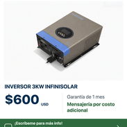 ⚡ Inversor InfiniSolar de 3 kW | Una opción para tu sistema de respaldo 🔋 - Img 58264272