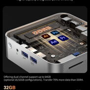 550usd GEEKOM Mini PC A7 alto rendimiento ideal para programadores informáticos,trabajos de diseño y jugadores,54635040 - Img 45507952