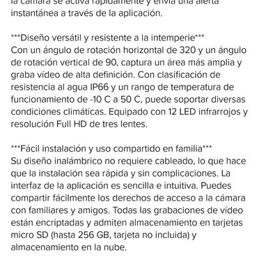 Cámara inalámbrica con panel solar 5G/Cámara de vigilancia inalámbrica - Img 125815827