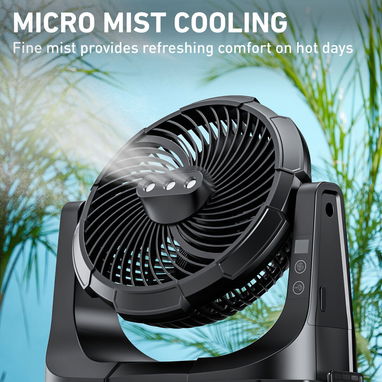 Ventilador de Nebulizacion Portátil Recargable - 5/6