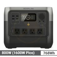 EcoFlow RIVER 2 Pro 800W 768Wh, 800W - Pico 1600W, Carga Rápida y Batería LiFePO Estación de Energía Portátil 480$ - Img 55332106