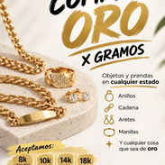 Compro oro x gramos - Img 58305034