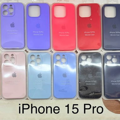 Forros de silicona con gamuza para iPhone - Img 124254749